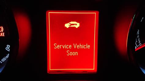 0 CDTI/2011. . Vauxhall service vehicle soon warning